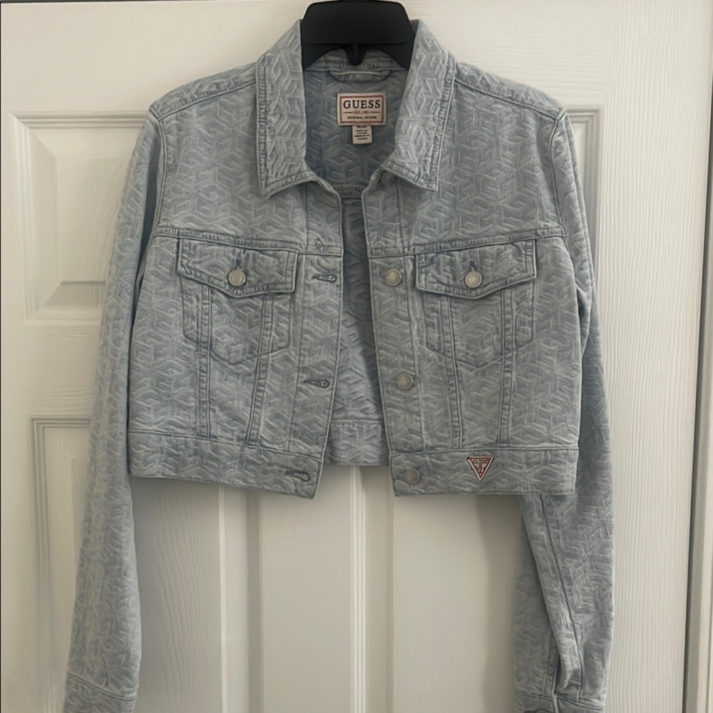 Guess Cropped Jean Jacket